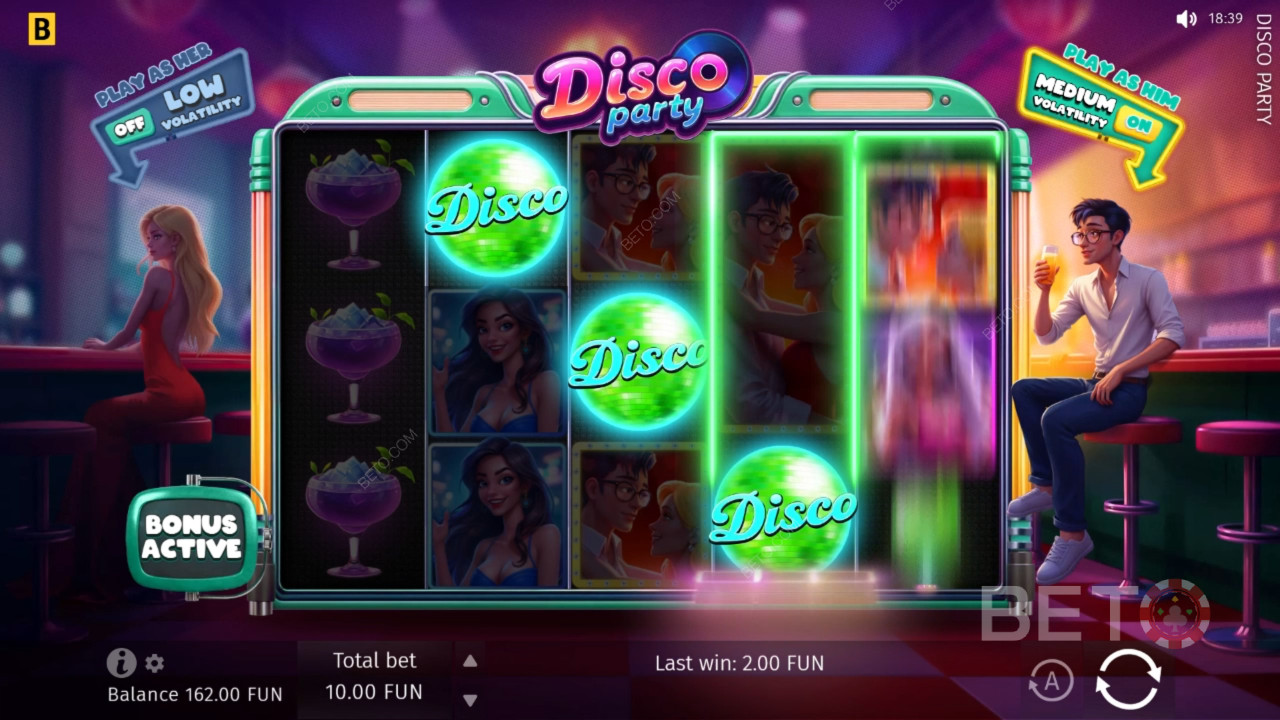 Ulasan Pesta Disko oleh BETO Slots