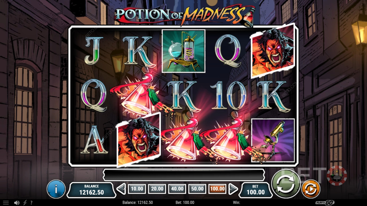 Ulasan Potion of Madness oleh BETO Slots