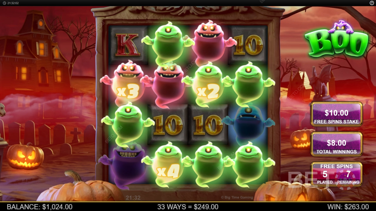 Ulasan Boo oleh BETO Slots