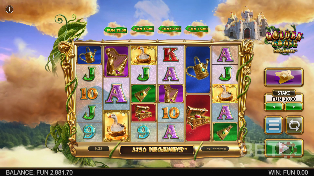 Ulasan Golden Goose Megaways oleh BETO Slots