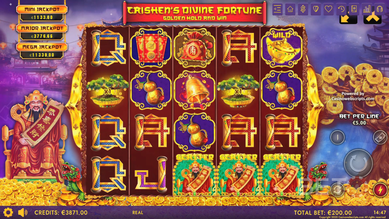 Caishen's Divine Fortune Main Gratis