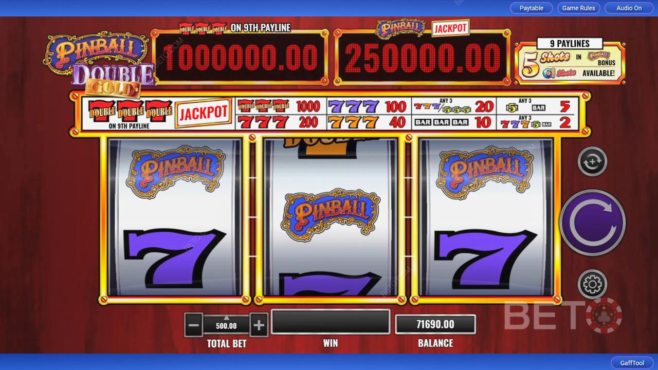 Ulasan Pinball Double Gold oleh BETO Slots