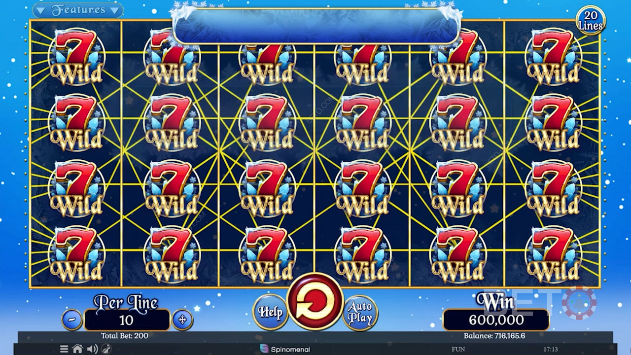 Fruits On Ice Collection 20 Lines Main Gratis