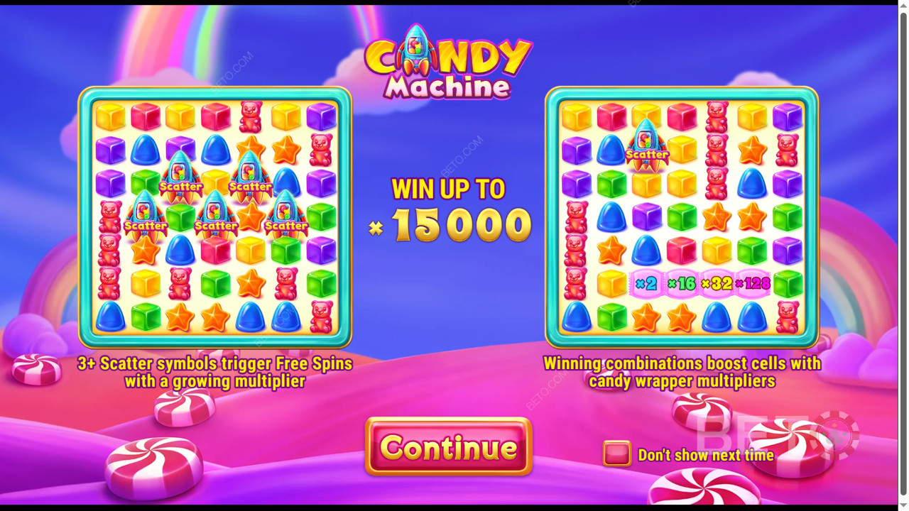Fitur Bonus Dijelaskan di Candy Machine oleh Barbara Bang