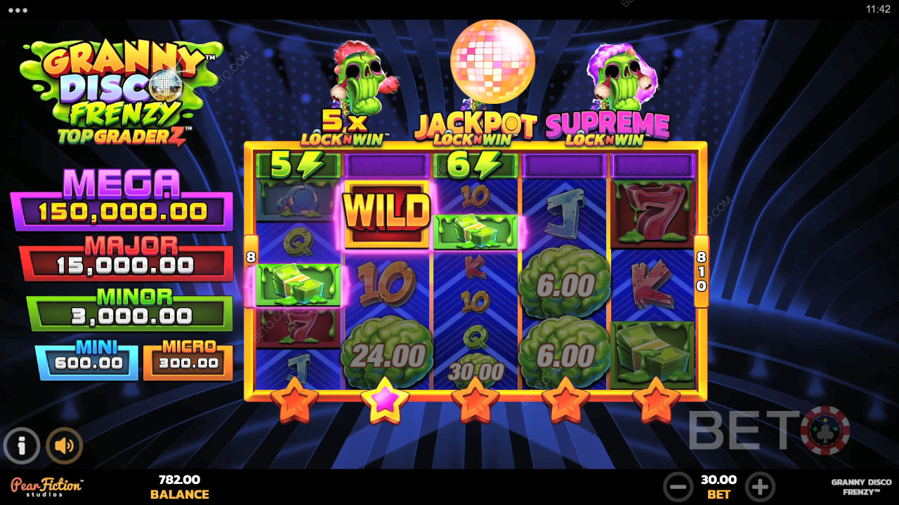 Ulasan Granny Disco Frenzy oleh BETO Slots
