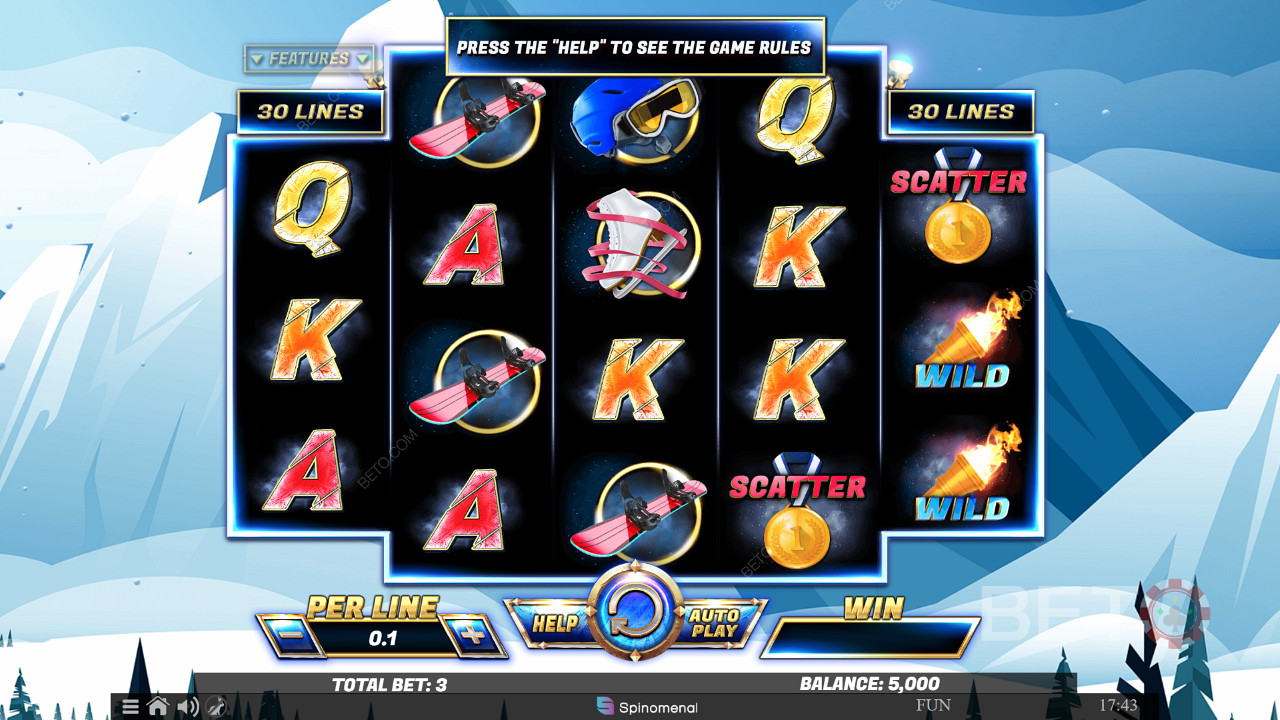 Winter’s Gold Main Gratis