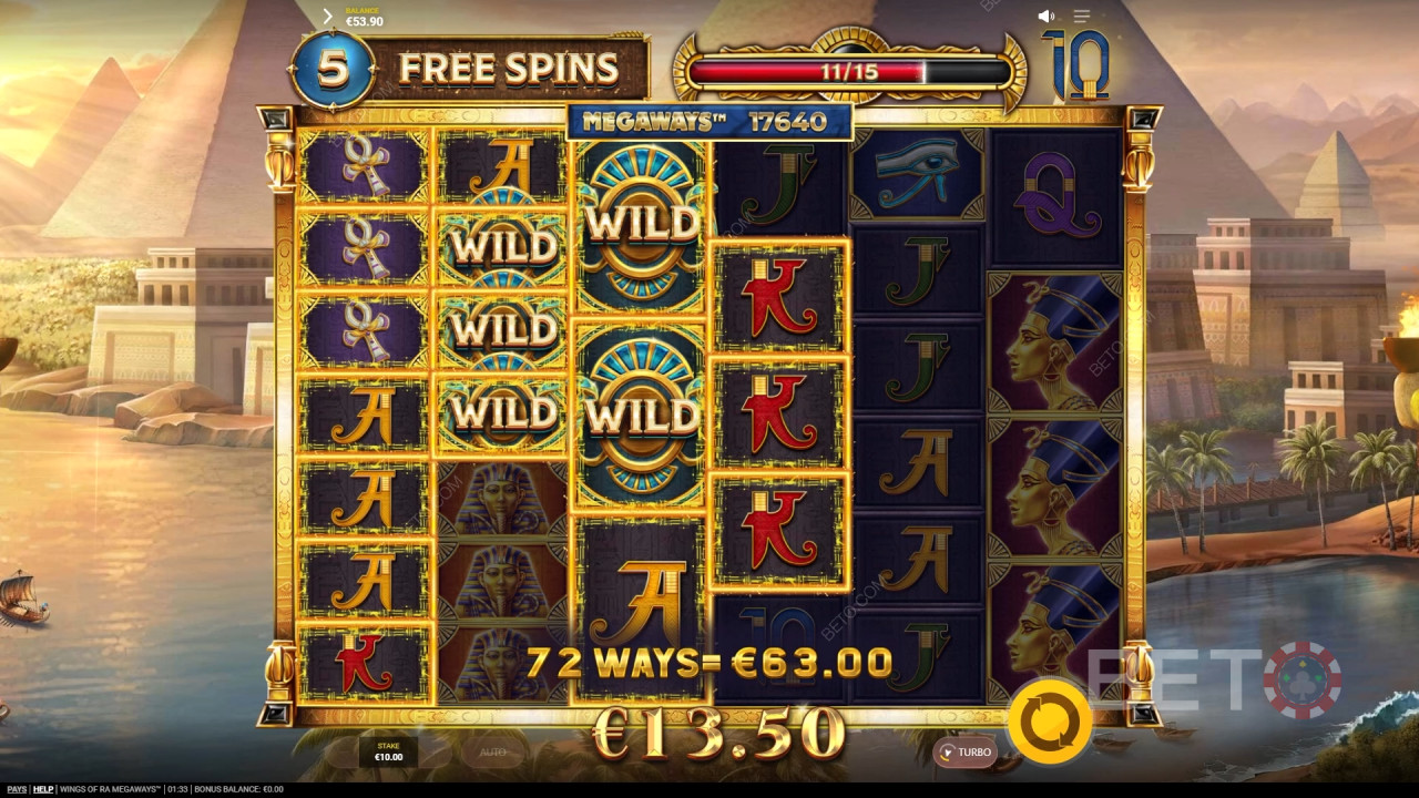 Ulasan Wings of Ra Megaways oleh BETO Slots