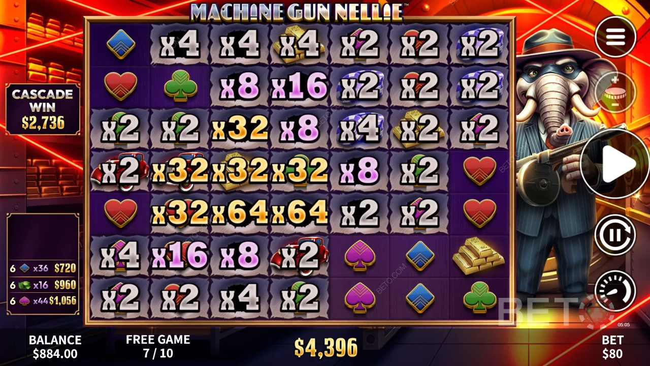 Ulasan Machine Gun Nellie oleh BETO Slots