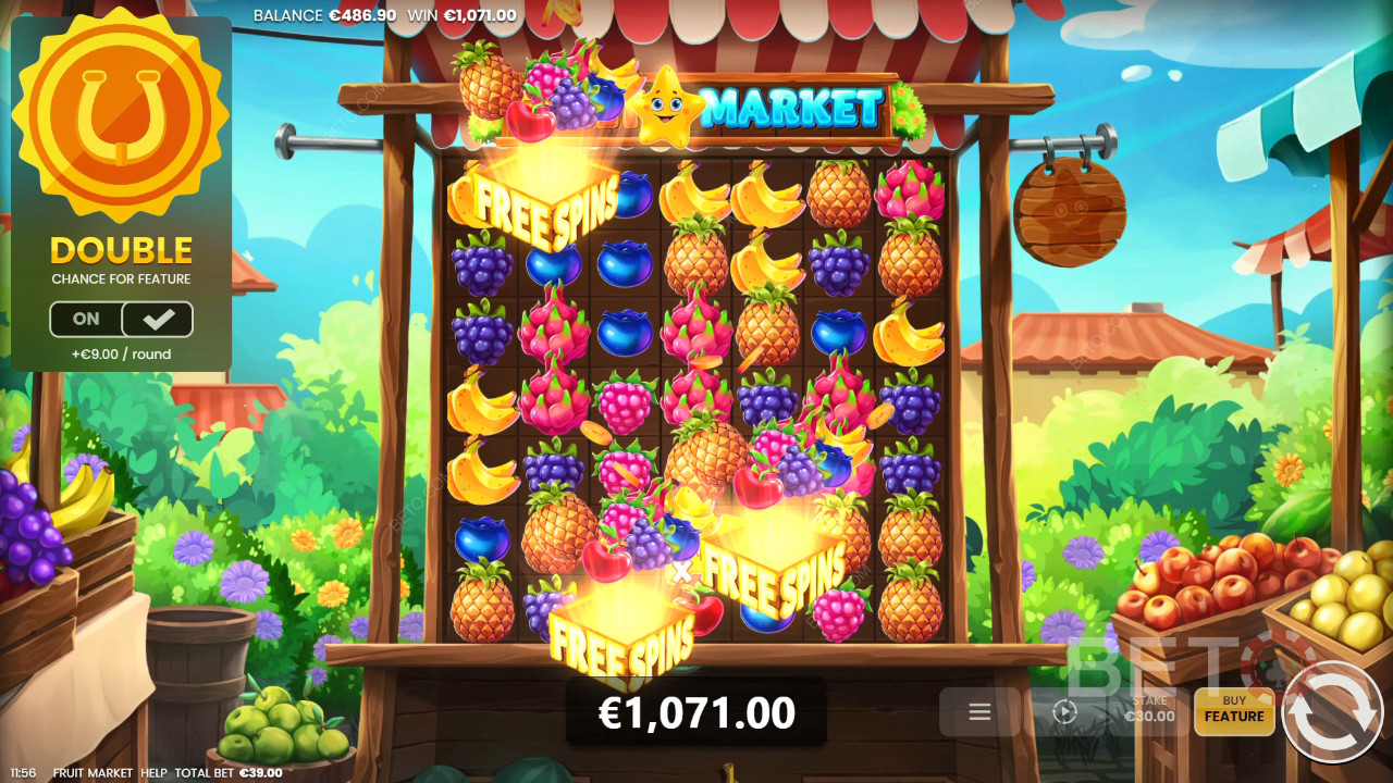 Ulasan Pasar Buah oleh BETO Slots