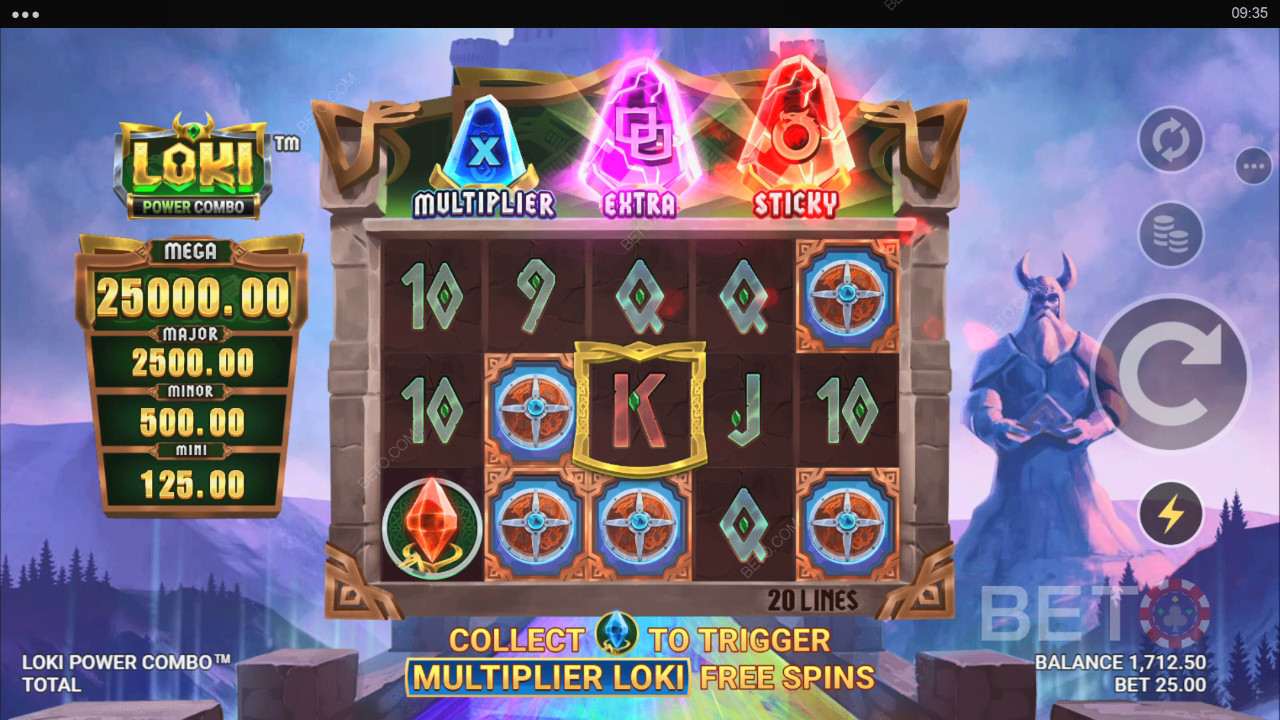 Ulasan Loki Power Combo oleh BETO Slots