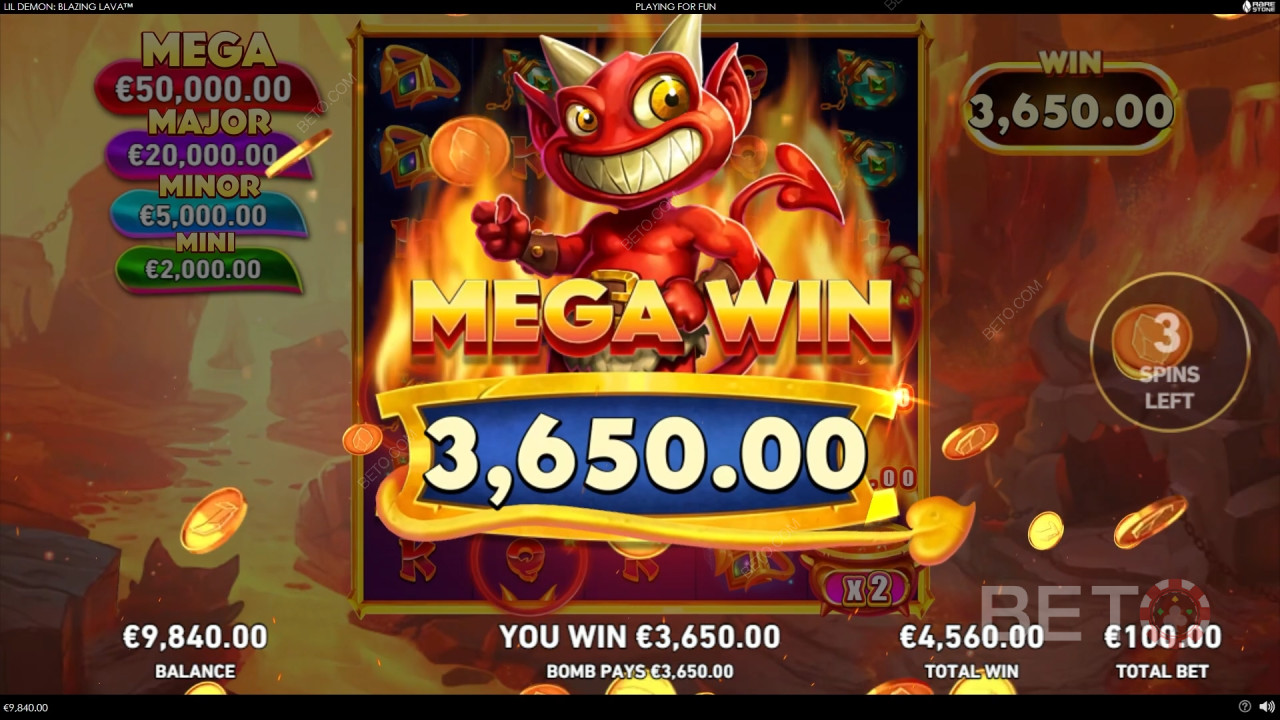 Lil' Demon Blazing Lava Main Gratis