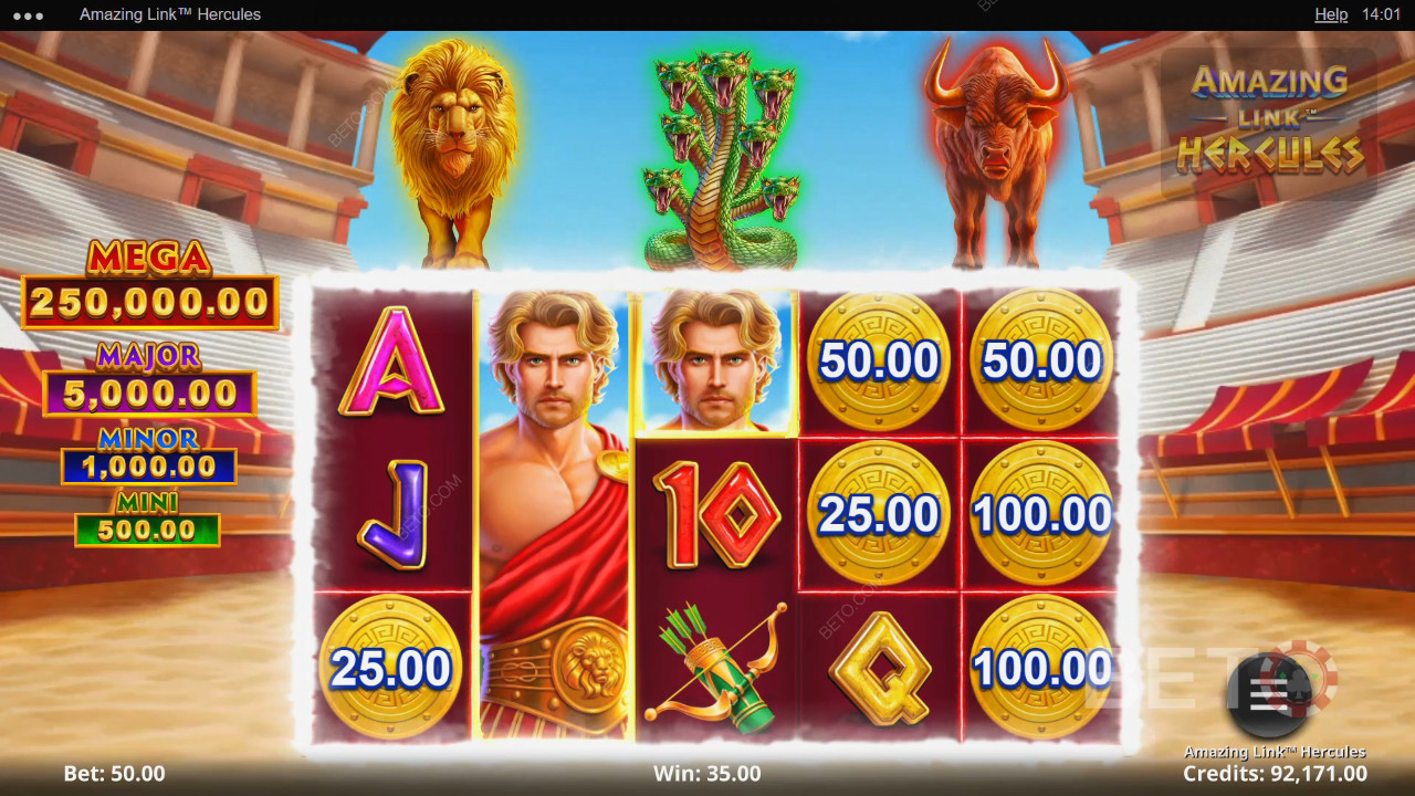Ulasan Link Hercules yang Menakjubkan oleh BETO Slots