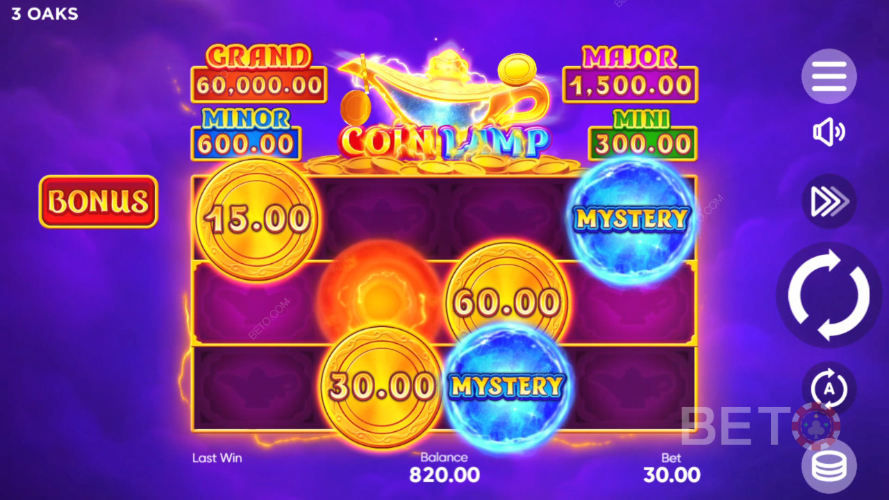 Cara Memainkan Lampu Koin 3 Oaks Gaming