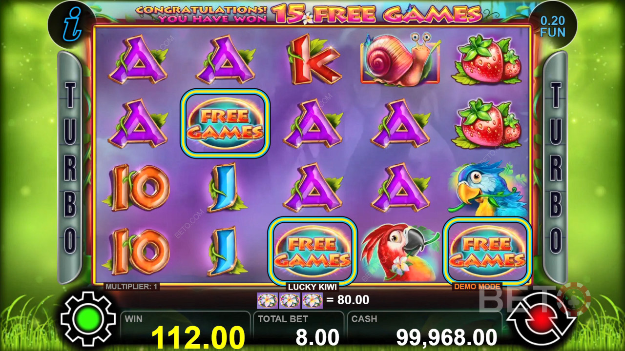 Ulasan Lucky Kiwi oleh BETO Slots