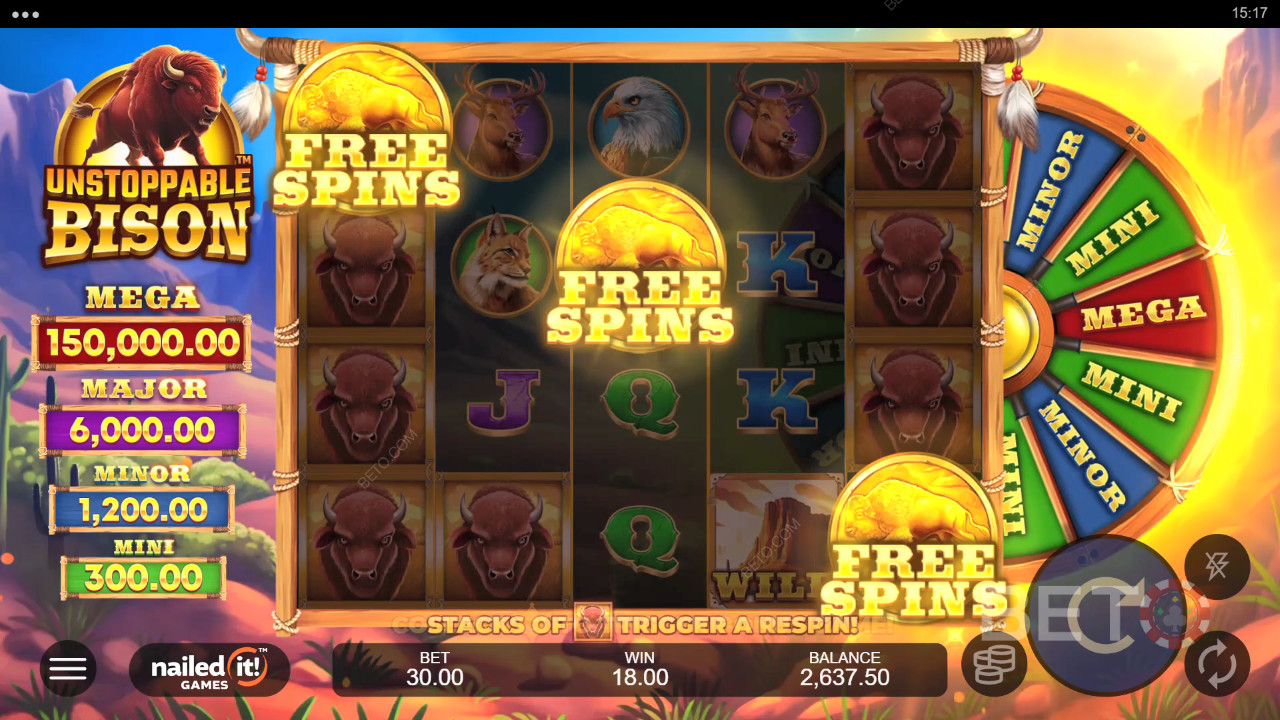 Ulasan Bison yang Tak Terbendung oleh BETO Slots
