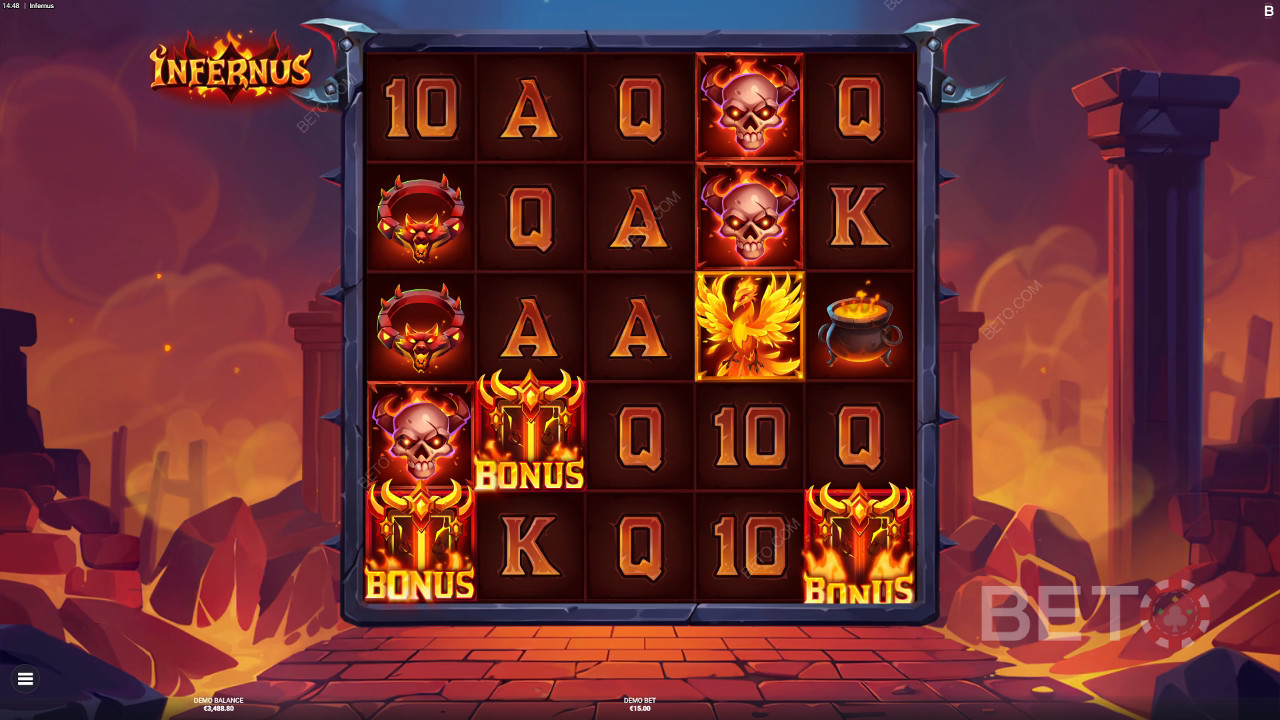 Ulasan Infernus oleh BETO Slots