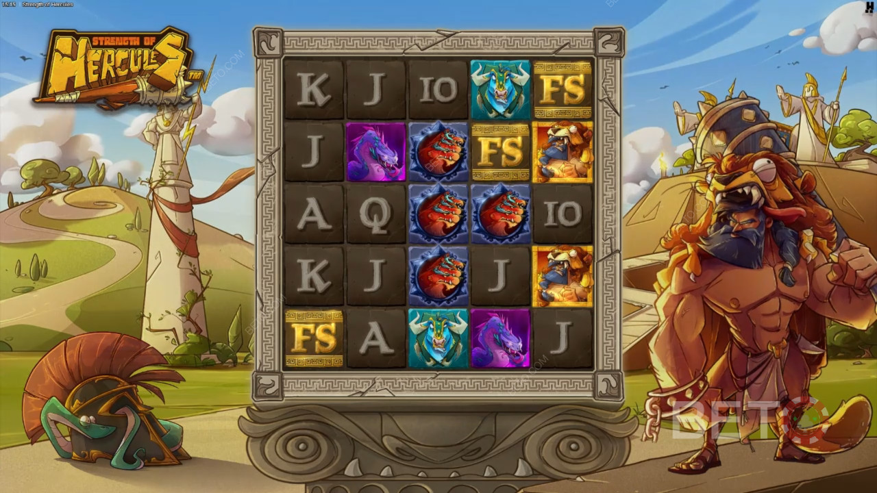 Kekuatan Ulasan Hercules oleh BETO Slots