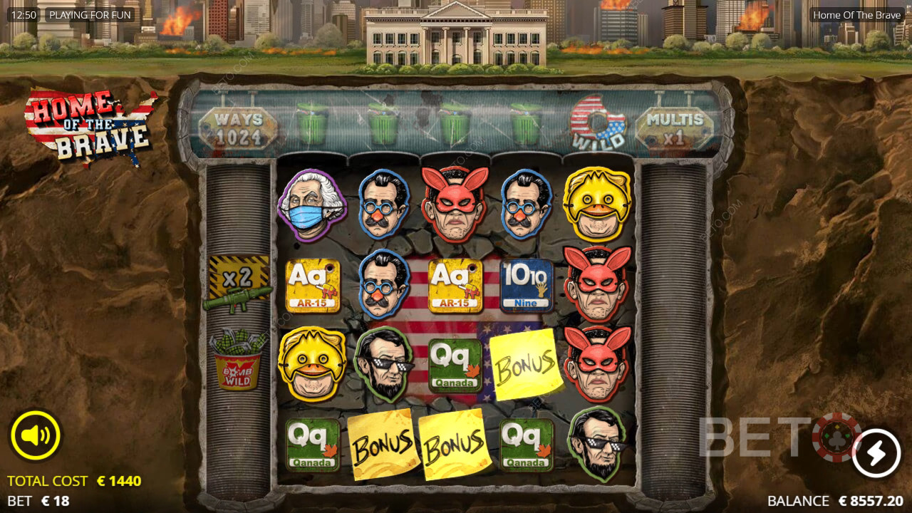 Ulasan Rumah Para Pemberani oleh BETO Slots