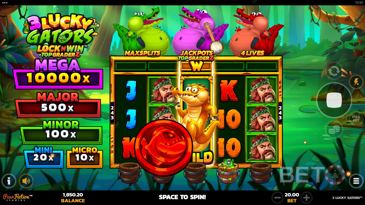 Ulasan 3 Lucky Gators oleh BETO Slots
