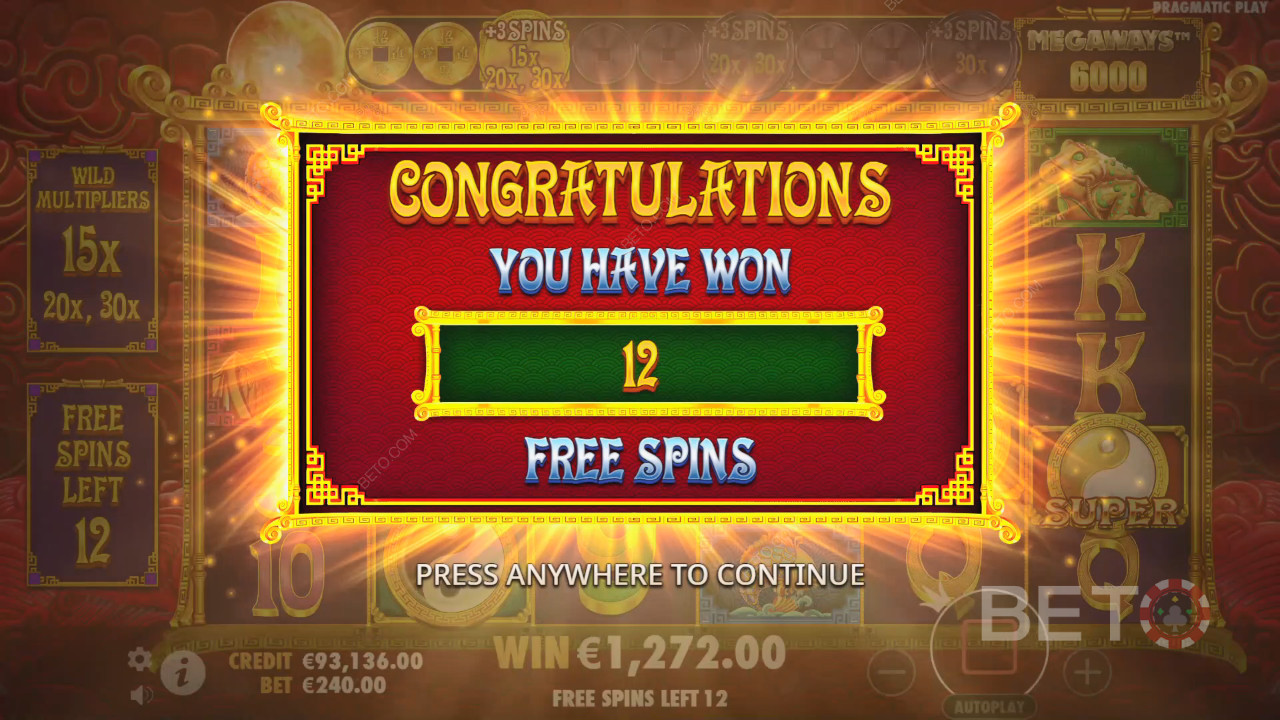 Menangkan 8,000x taruhan Anda di 5 Lions Megaways 2 Slot Online!