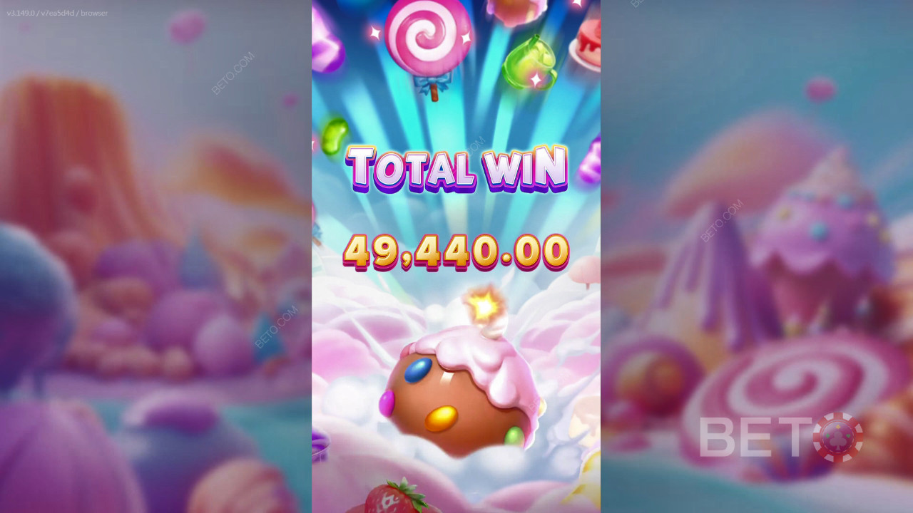 Menangkan 25,000x taruhan Anda di Slot Online Pop Pop Candy 1000!