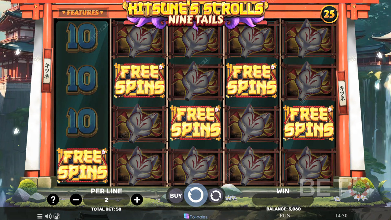 Kitsune's Scrolls Nine Tails Main Gratis