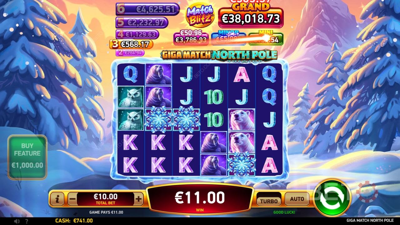 Ulasan Giga Match Kutub Utara oleh BETO Slots