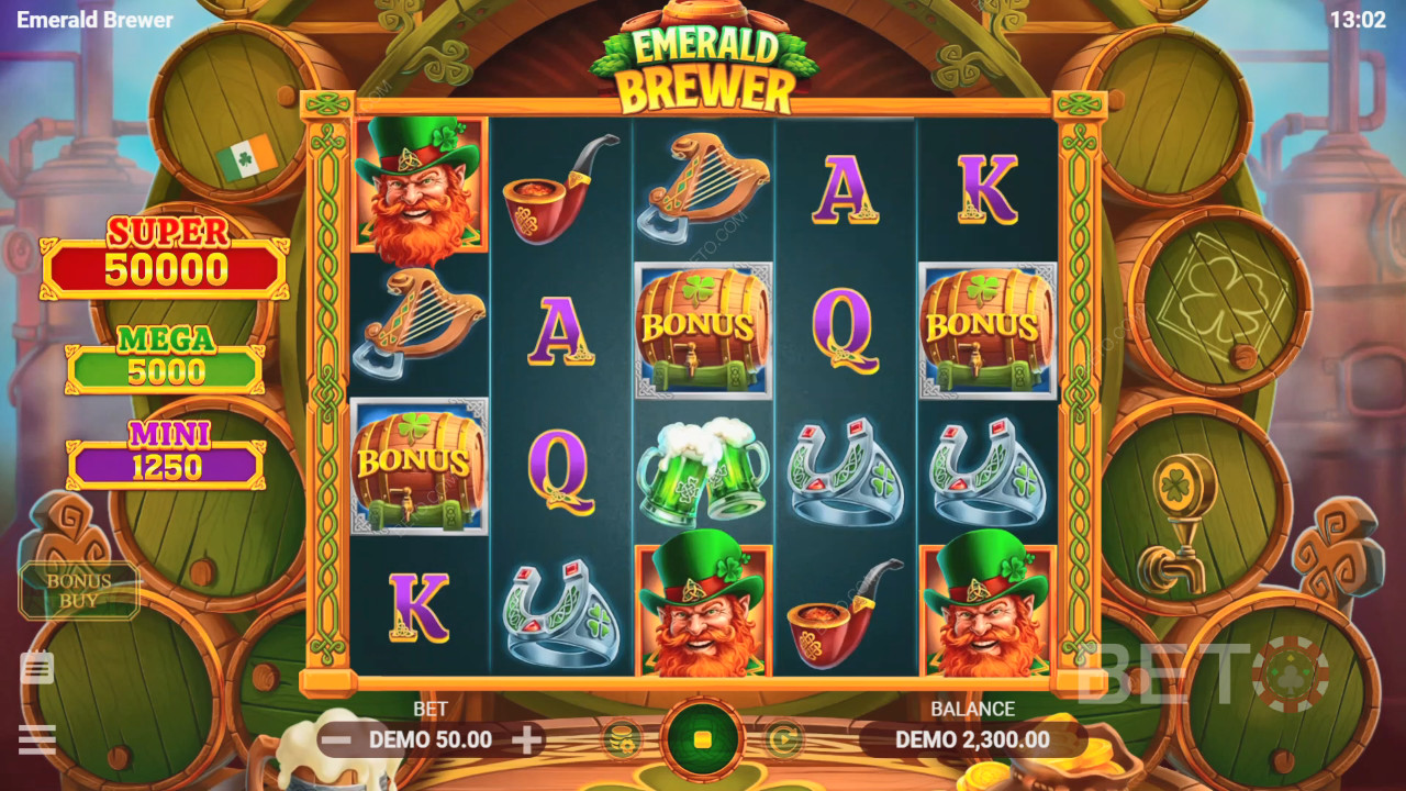 Ulasan Pembuat Bir Emerald oleh BETO Slots