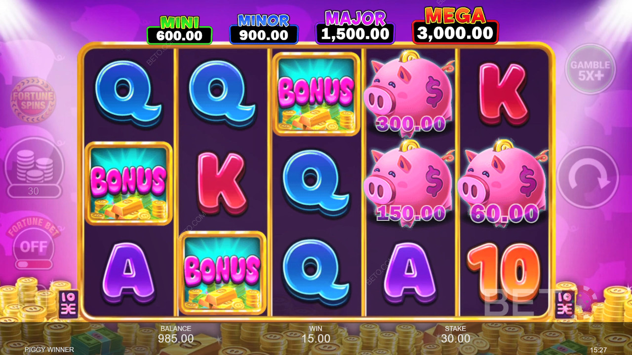 Fitur Bonus Dijelaskan di Piggy Winner oleh Inspired Gaming