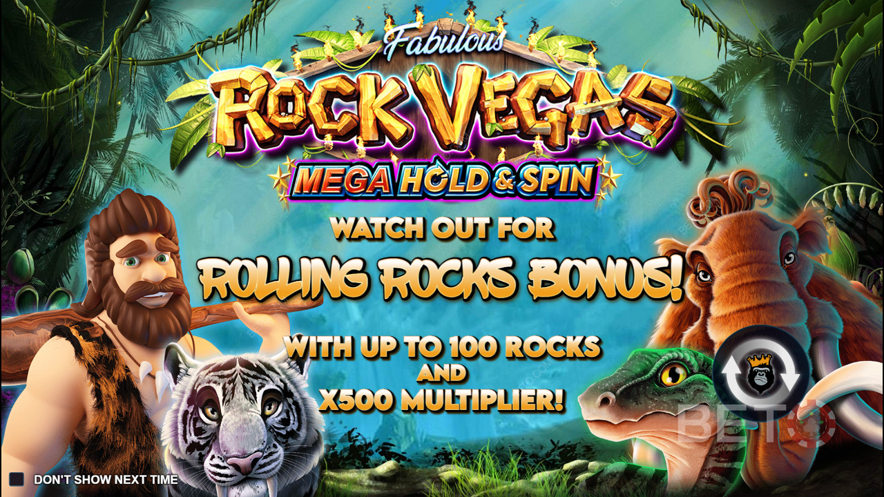Nikmati fitur Hold and Win di slot Rock Vegas