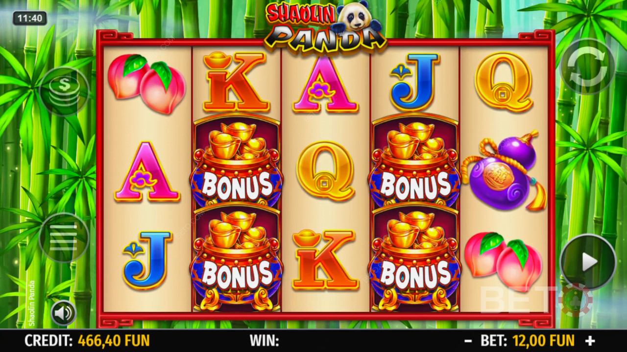 Ulasan Shaolin Panda oleh BETO Slots