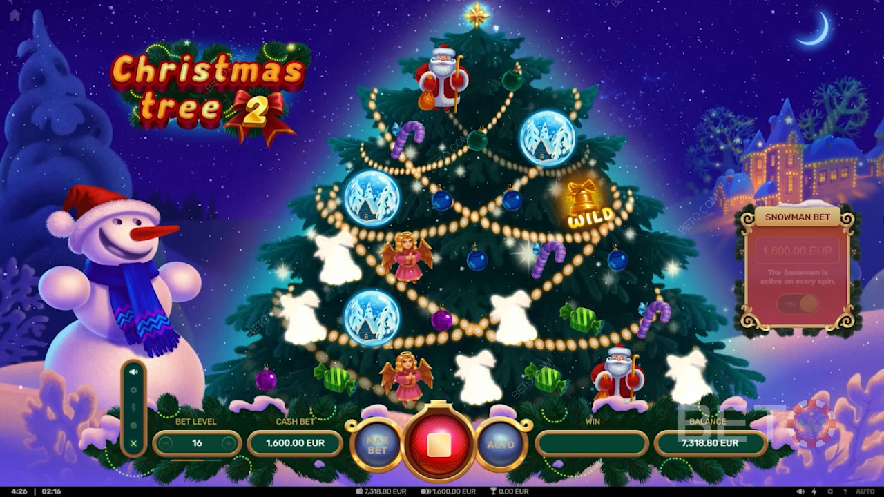 Nikmatipembayaran yang murah hati di mesin slot Christmas Tree2