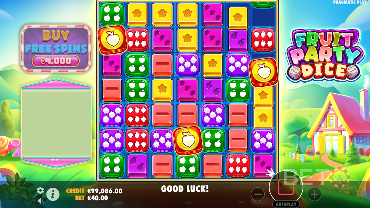 Fruit Party Dice Main Gratis