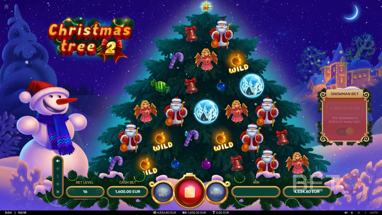 Nikmatitata letak unik di slot Christmas Tree2