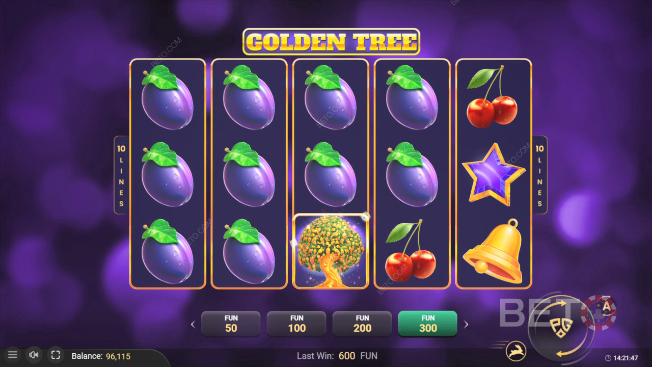 Ulasan Pohon Emas oleh BETO Slots