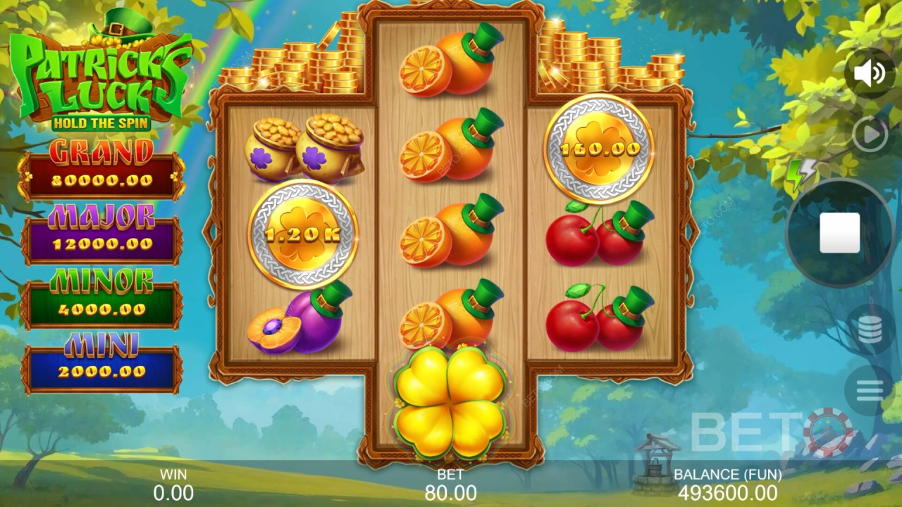 Keberuntungan Patriсk: Hold The Spin Review oleh BETO Slots