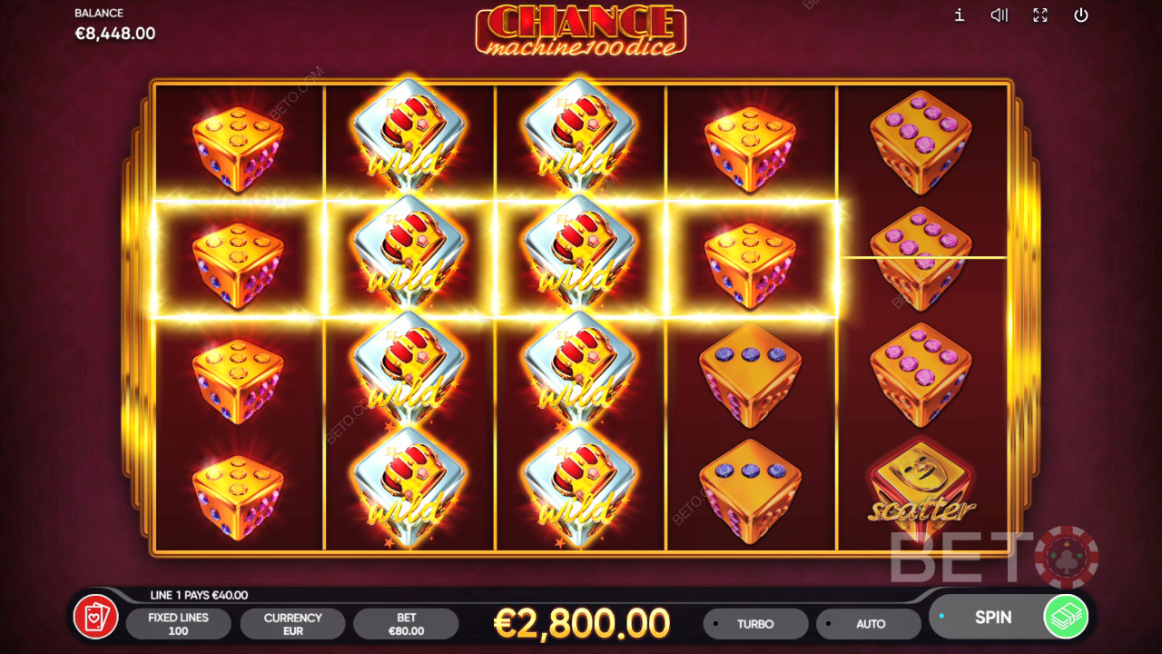 Chance Machine 100 Dice Main Gratis