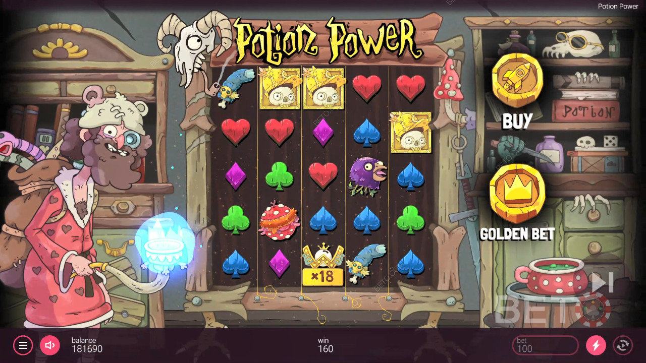 Ulasan Kekuatan Ramuan oleh BETO Slots