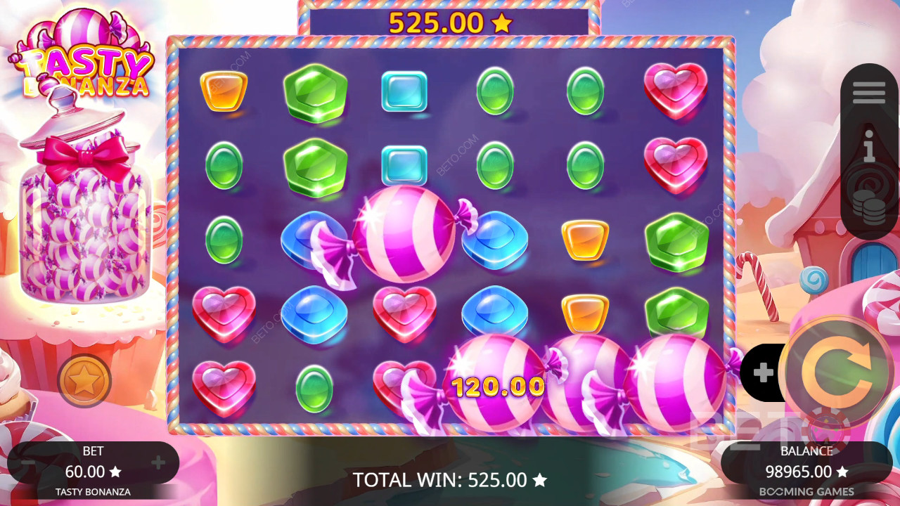 Ulasan Tasty Bonanza oleh BETO Slots