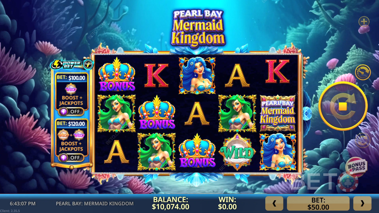 Teluk Mutiara: Ulasan Kerajaan Putri Duyung oleh BETO Slots