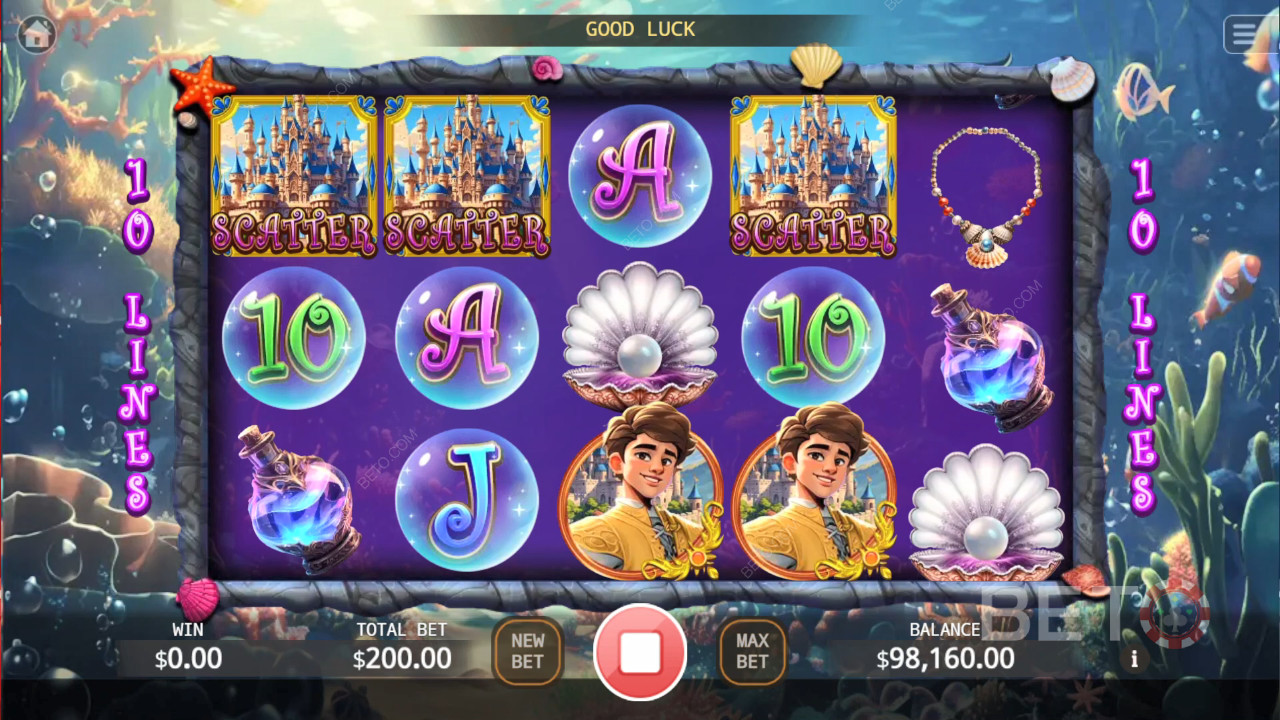 Ulasan Putri Duyung oleh BETO Slots