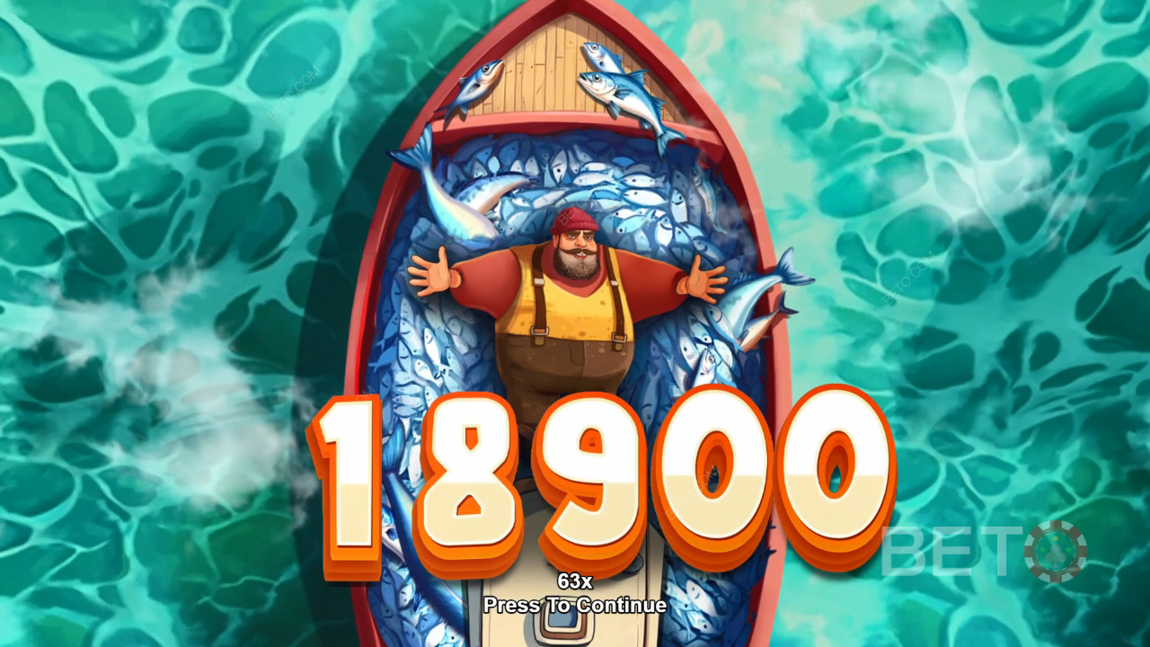 Menangkan 5,000x taruhan Anda di Slot Blast the Bass!
