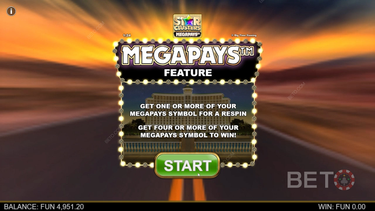 Menangkan Jackpot melalui fitur Megapays di slot Star Clusters Megapays