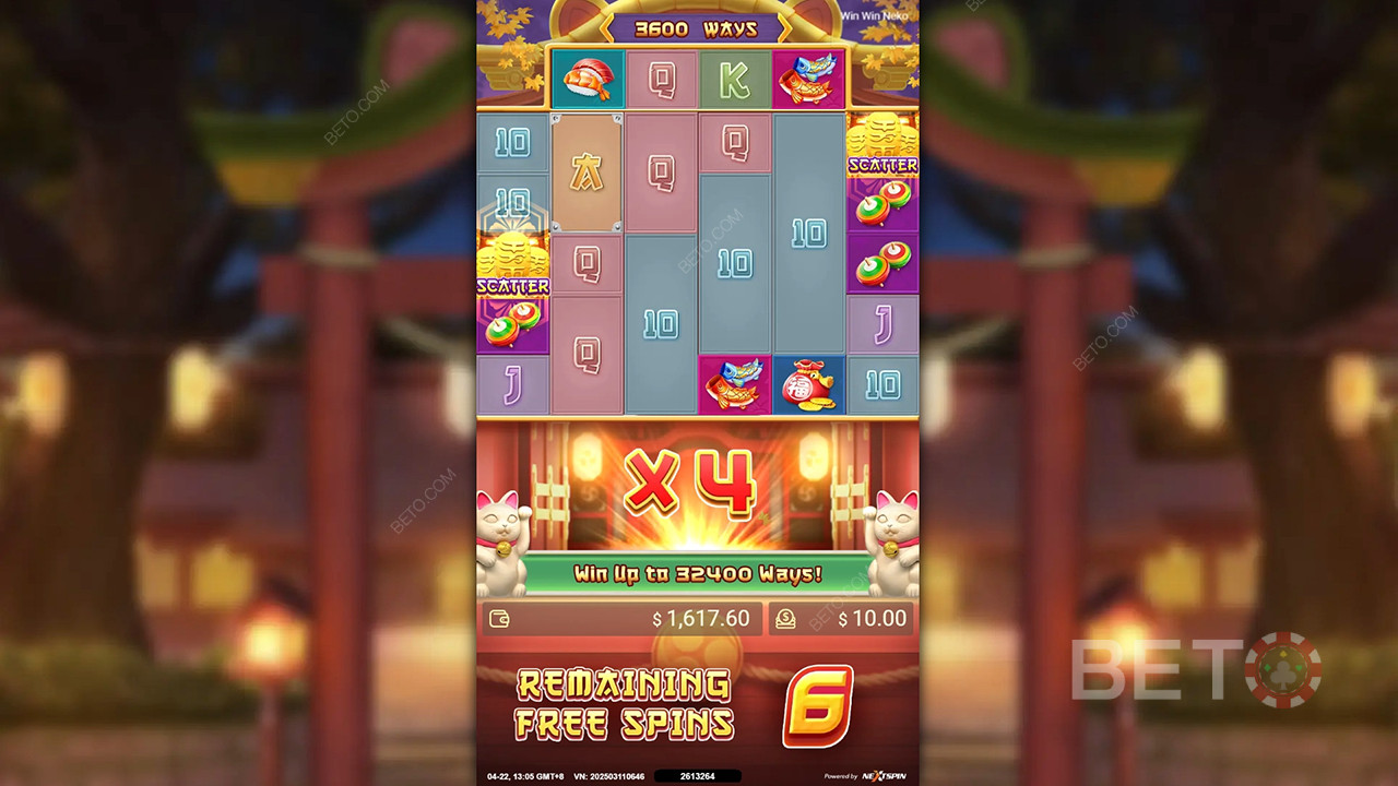 Penjelasan Fitur Bonus di Win Win Neko oleh Nextspin