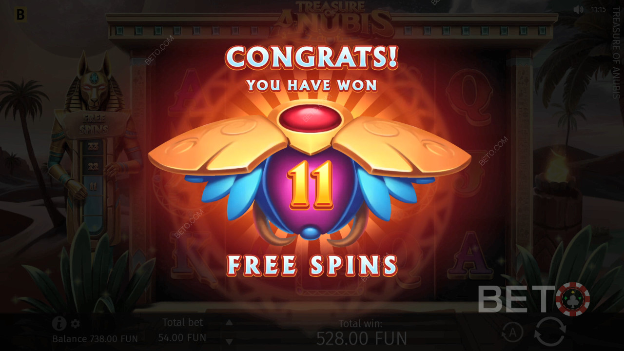 Fitur Bonus Dijelaskan dalam Treasure of Anubis oleh BGaming
