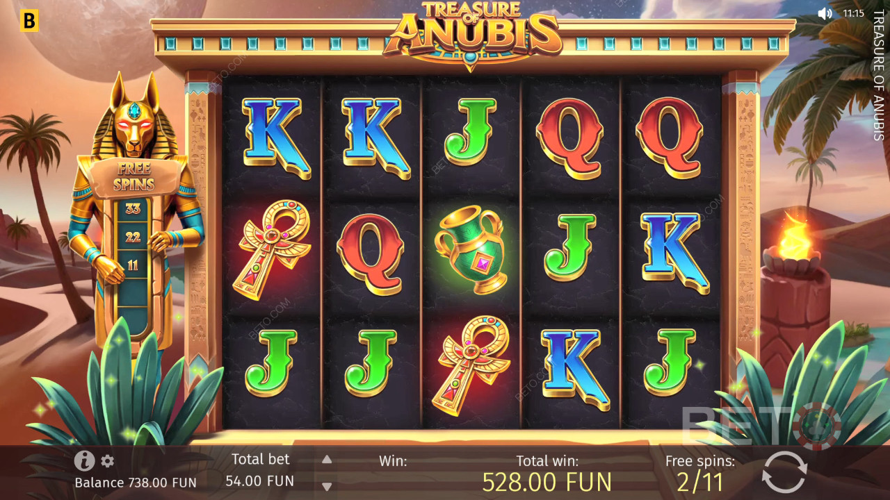 Cara Bermain Harta Karun Anubis BGaming