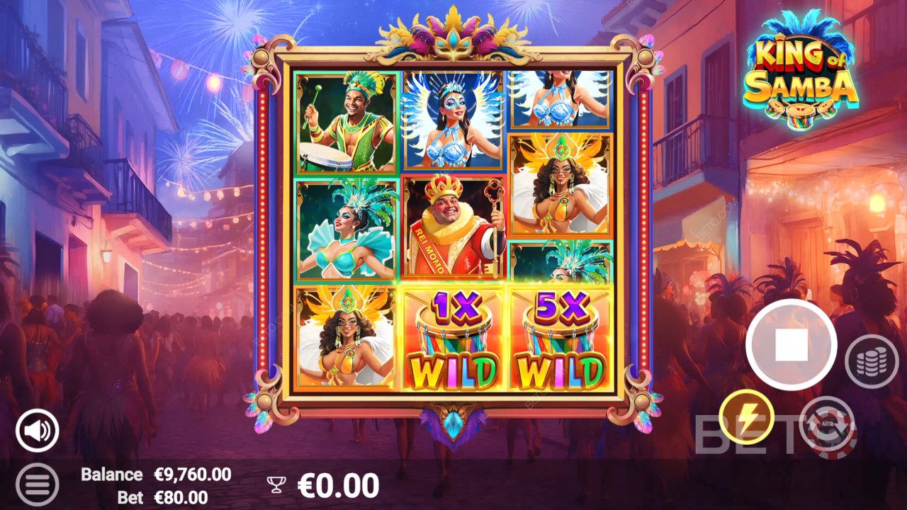 Ulasan King of Samba oleh BETO Slots