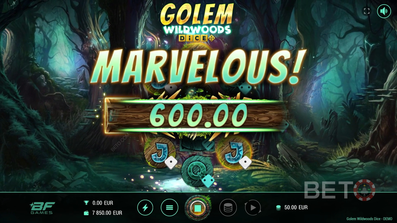 Golem Wildwoods Dice Main Gratis
