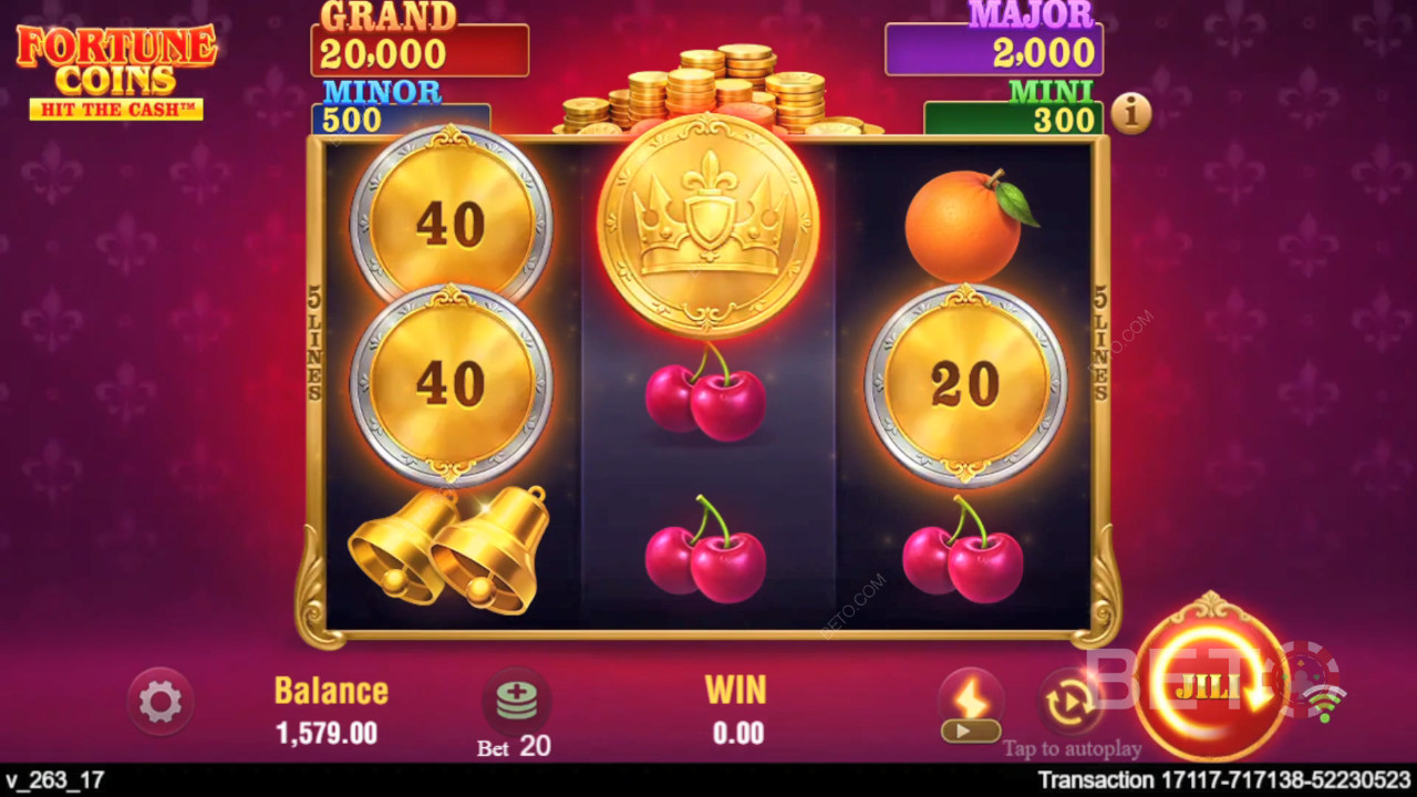 Ulasan Koin Keberuntungan oleh BETO Slots