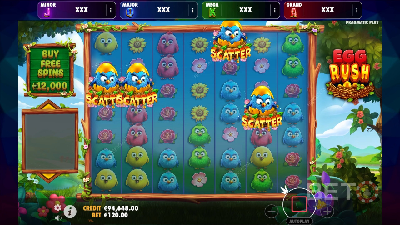 Ulasan Egg Rush oleh BETO Slots